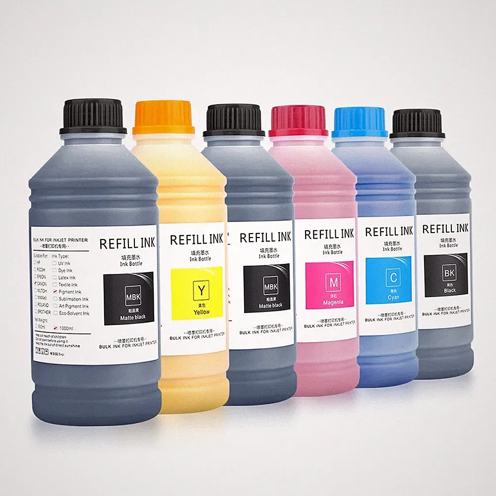 1000ML Wide Format Pigment Ink for Canon 102/103/104/106/107/301/303/304/306