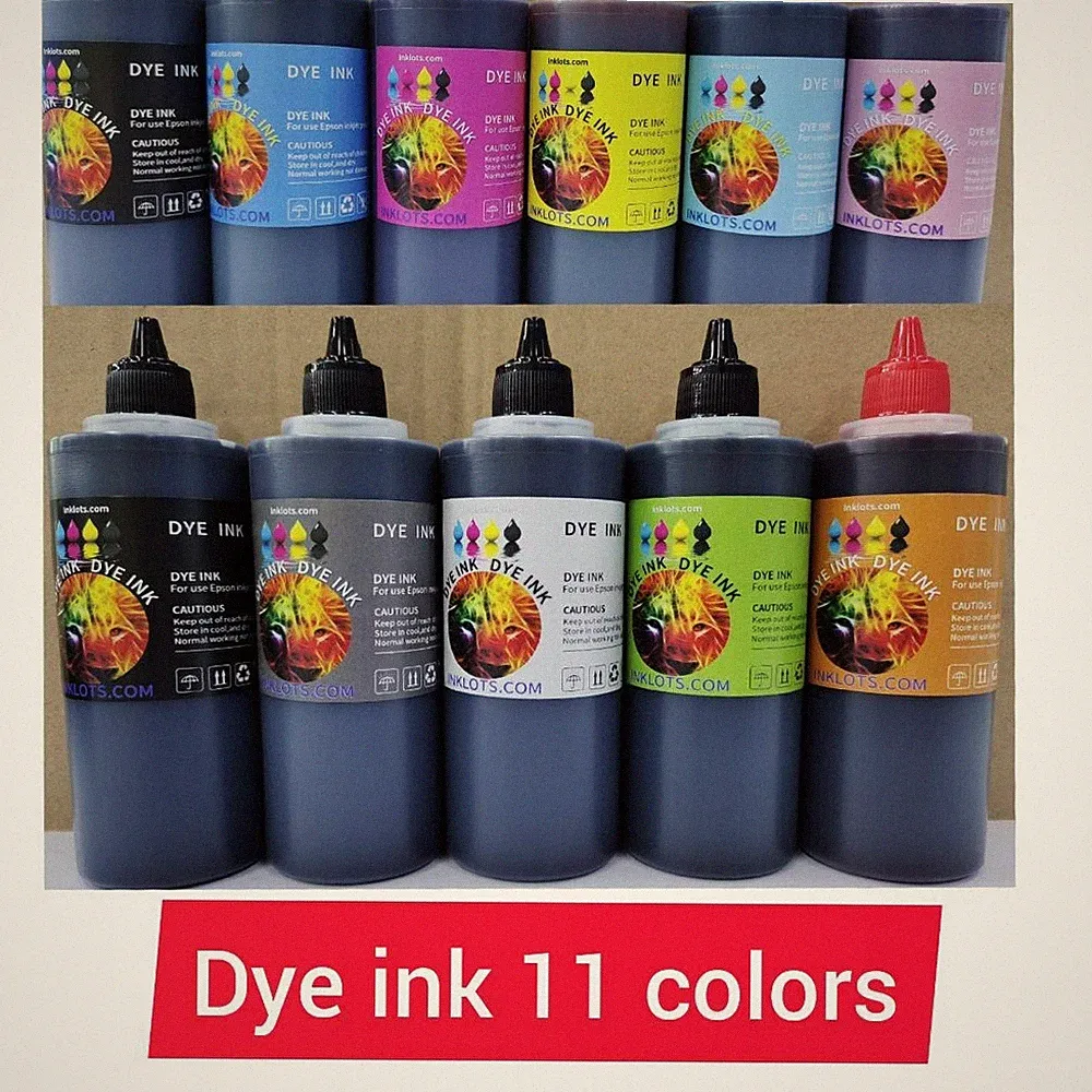 11x250 ml dye refill inks for Wide-format Printer Stylus Pro 7900 9900
