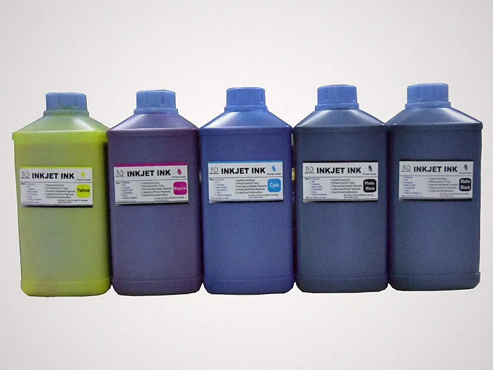 5x1000ml ND® Pigment Refill Inks for Stylus Pro 7700/9700 Wide-Format Printers
