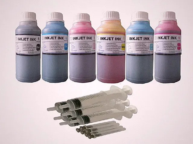 6x250ml ND® Non-OEM Dye Refill Inks for 552 EcoTank Photo ET-8500 8550 SuperTank