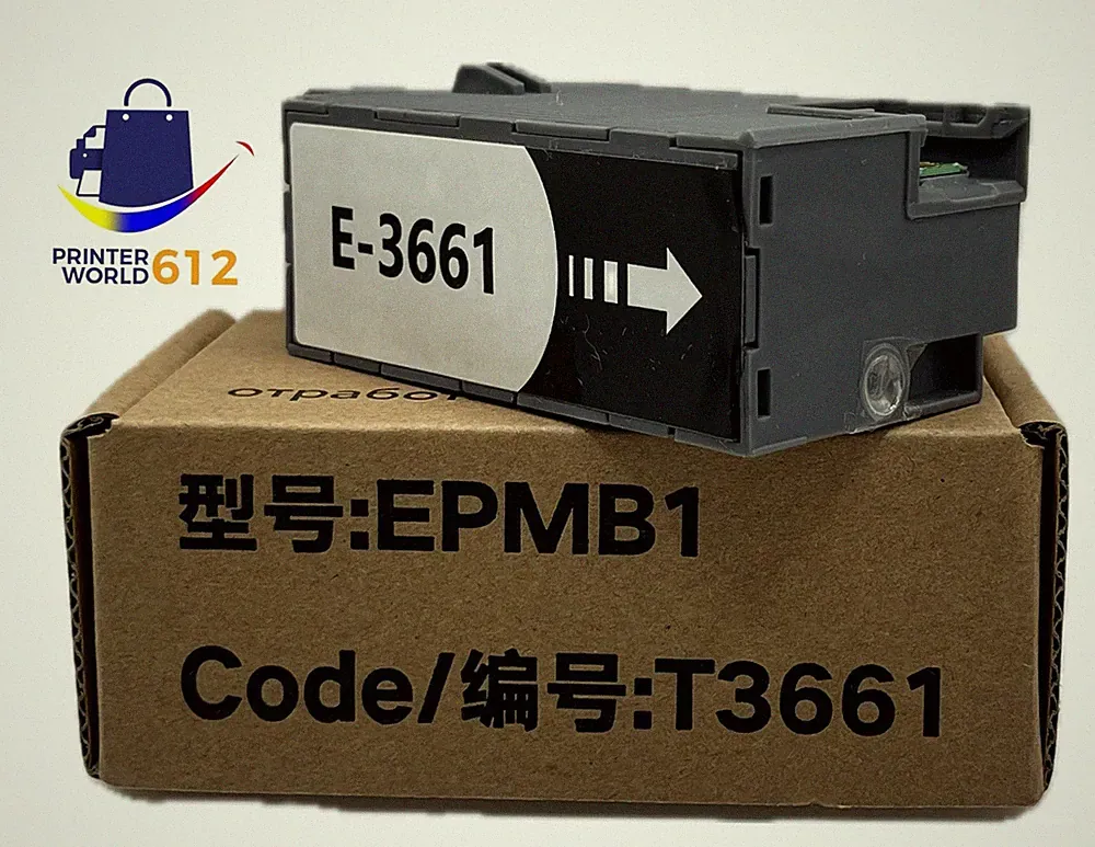 E-3661 T-3661 Ink Maintenance Box Tank For XP-6000 XP-8600 XP-8700XP-15000 PXMB9