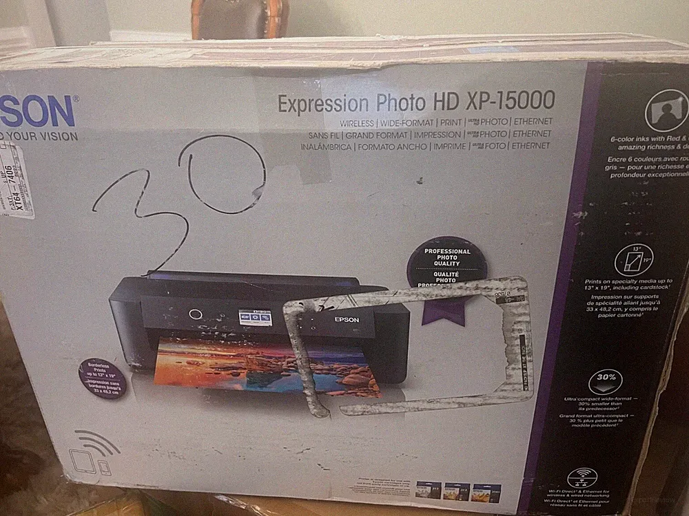 Epson Expression Photo HD XP-15000 Wide-format Printer - converted for DTF print
