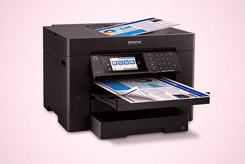 Epson WorkForce WF-7840 Wireless Wide-Format COLOR All-in-One Printer - NEW