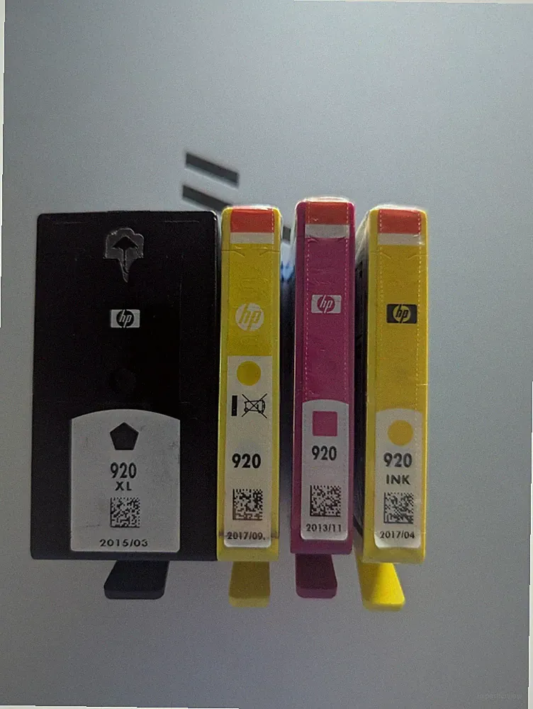 GENUINE HP 920 Ink Cartridge 4-Pack for Officejet 6000 6500 7000 7500