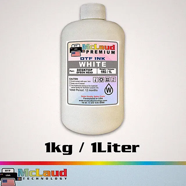 McLaud Premium DTF Ink, 1L / 1kg Formulated in USA