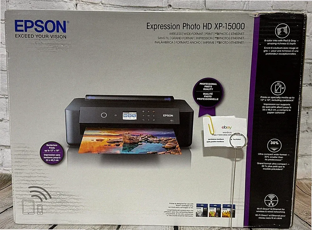 expression photo hd xp-15000 wide-format printer ink