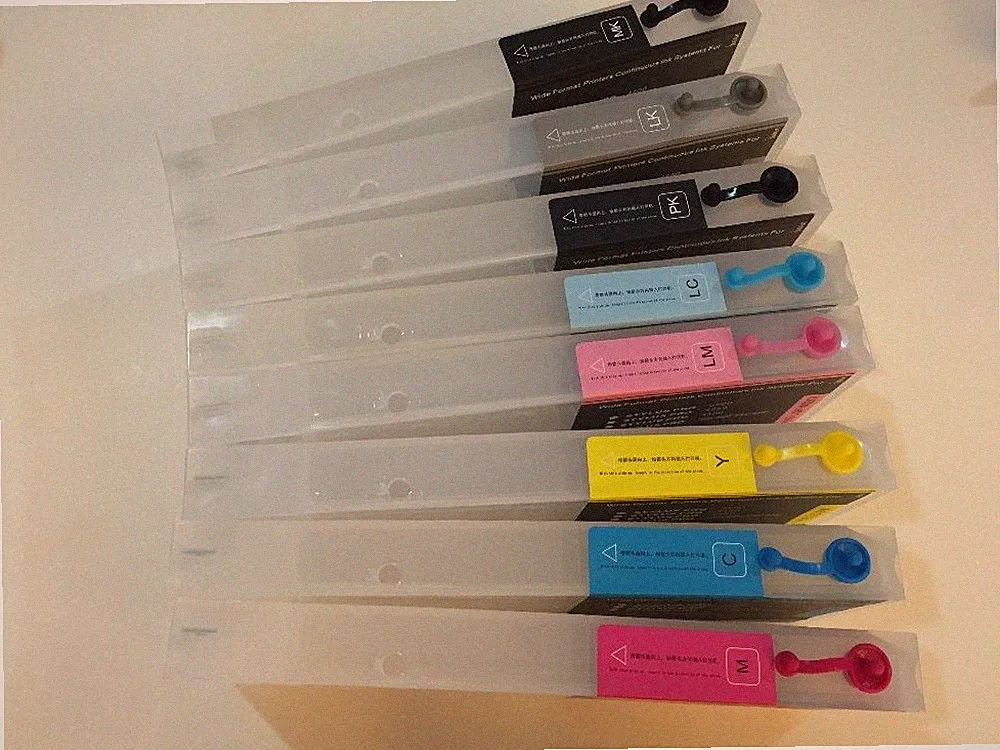 Refillable ink cartridge for Epson Stylus Pro 9600 wide format printer